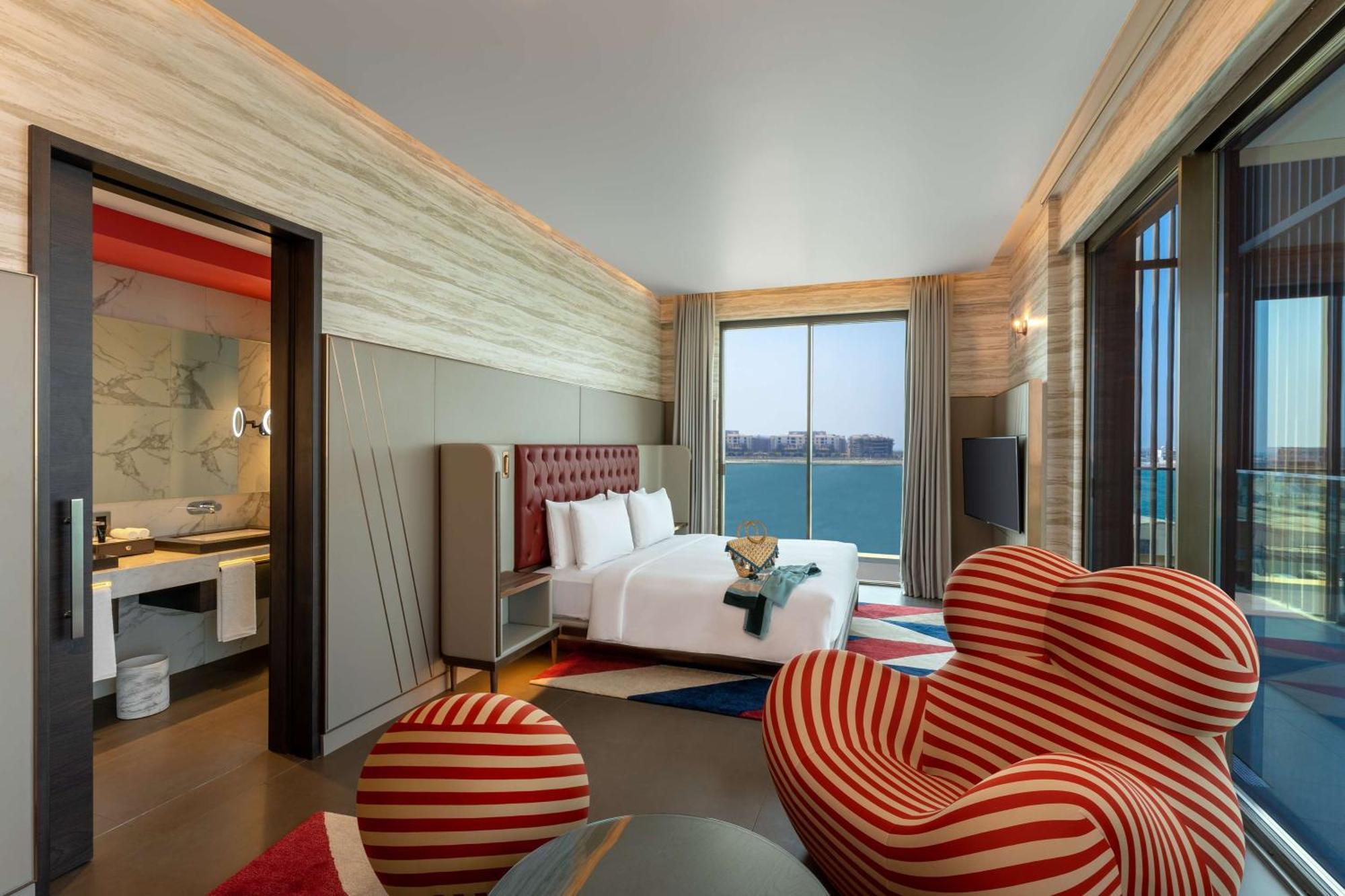Hyatt Centric Jumeirah Дубай Екстер'єр фото A suite at the W Abu Dhabi - Yas Island